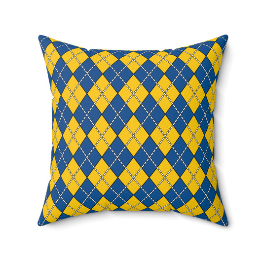 Sweden Retro Argyle Cushion Pillow
