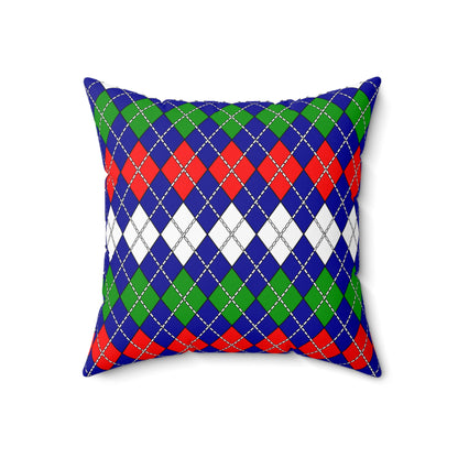 Gambia Retro Argyle Cushion Pillow