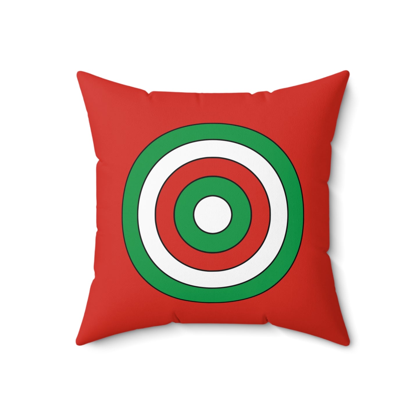 Pais Vasco Retro Target Cushion Pillow