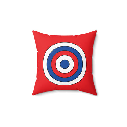 Slovakia Retro Target Cushion Pillow