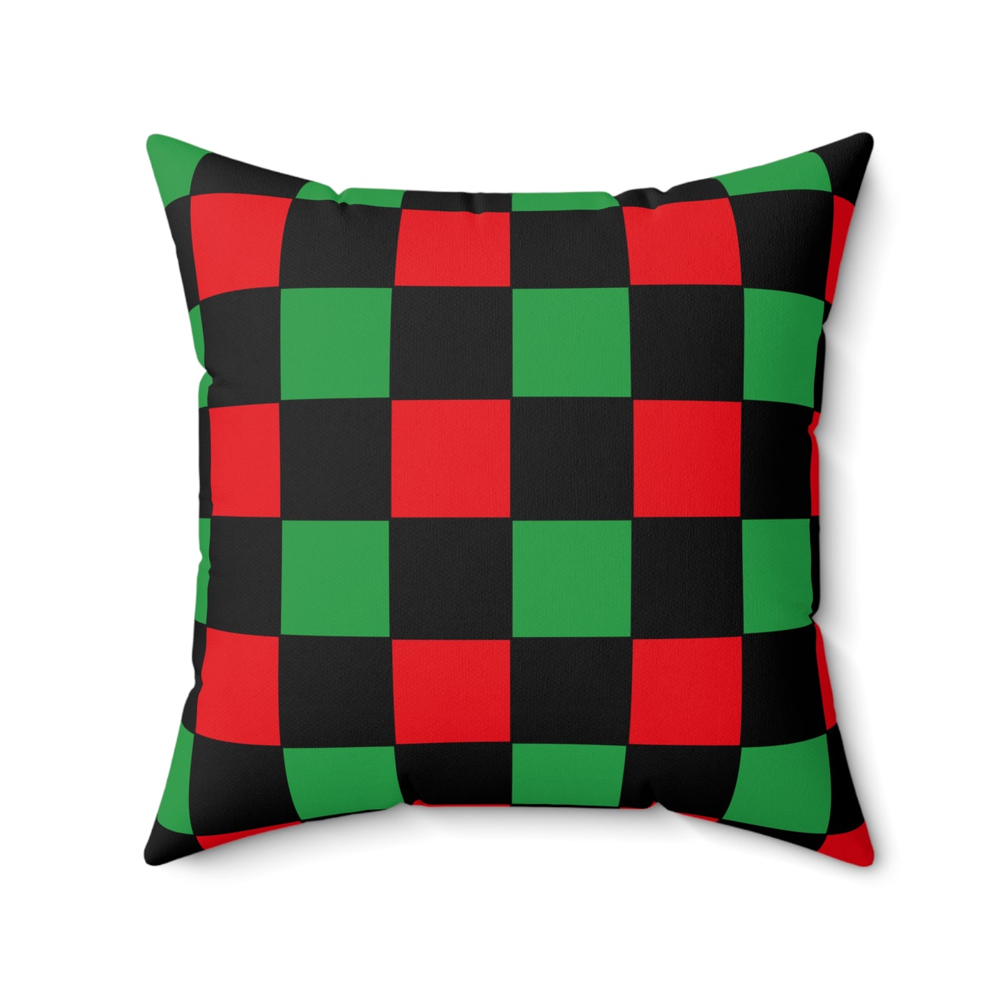 Libya Retro Check Cushion Pillow