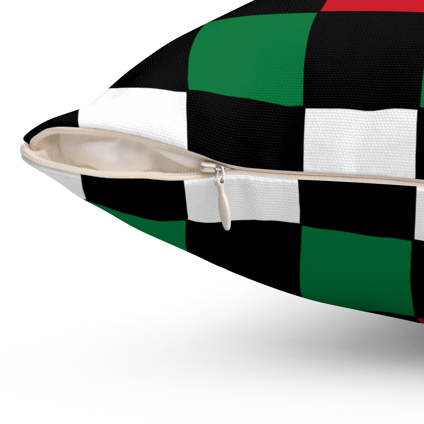 Syria Retro Check Cushion Pillow