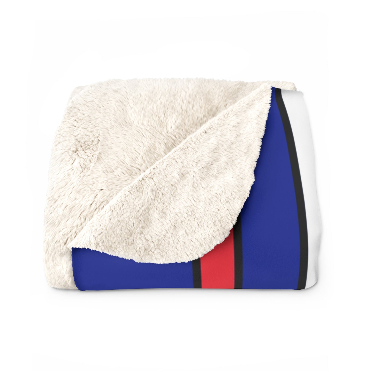 Sint Maarten Retro Stripes Blanket Throw