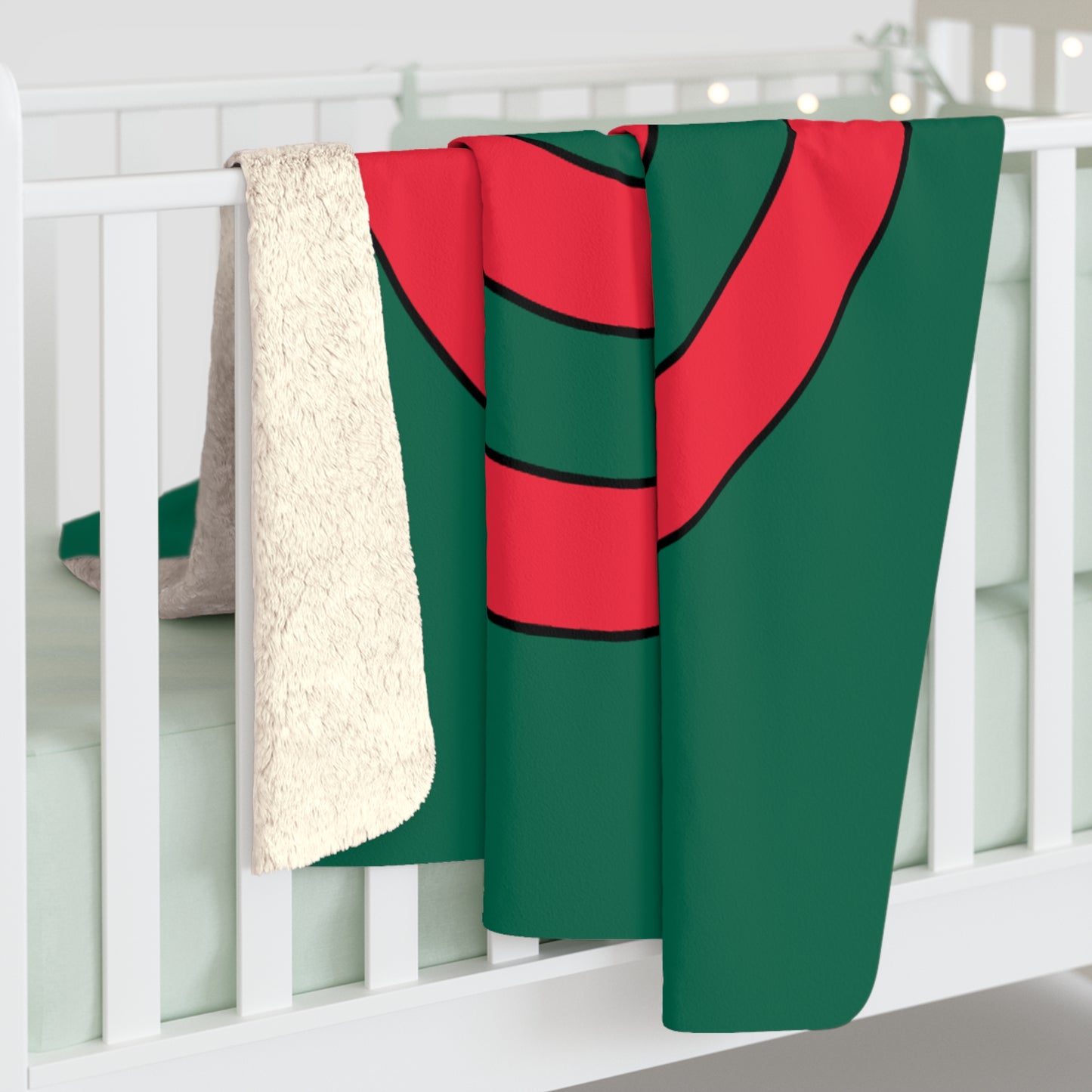 Bangladesh Retro Target Blanket Throw