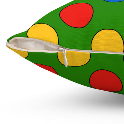 Ethiopia Retro Polka Dots Cushion Pillow