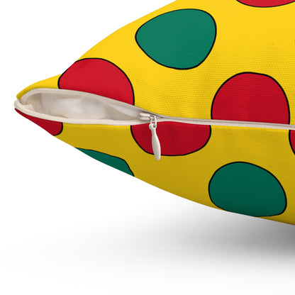 Cameroon Retro Polka Dots Cushion Pillow