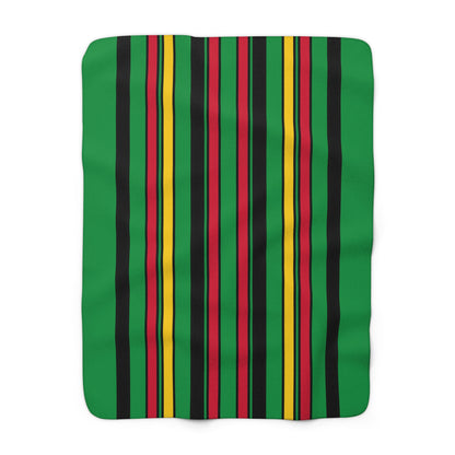 Vanuatu Retro Stripes Blanket Throw