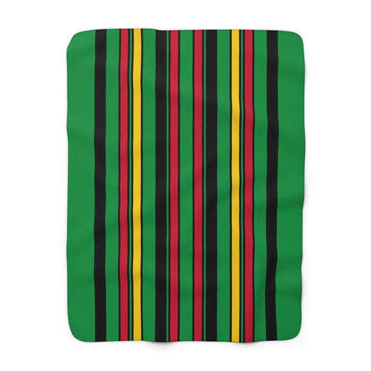Vanuatu Retro Stripes Blanket Throw