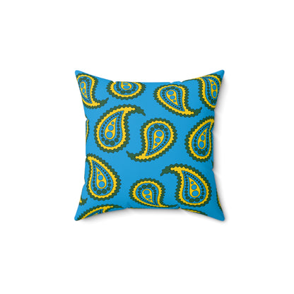 Rwanda Retro Paisley Cushion Pillow