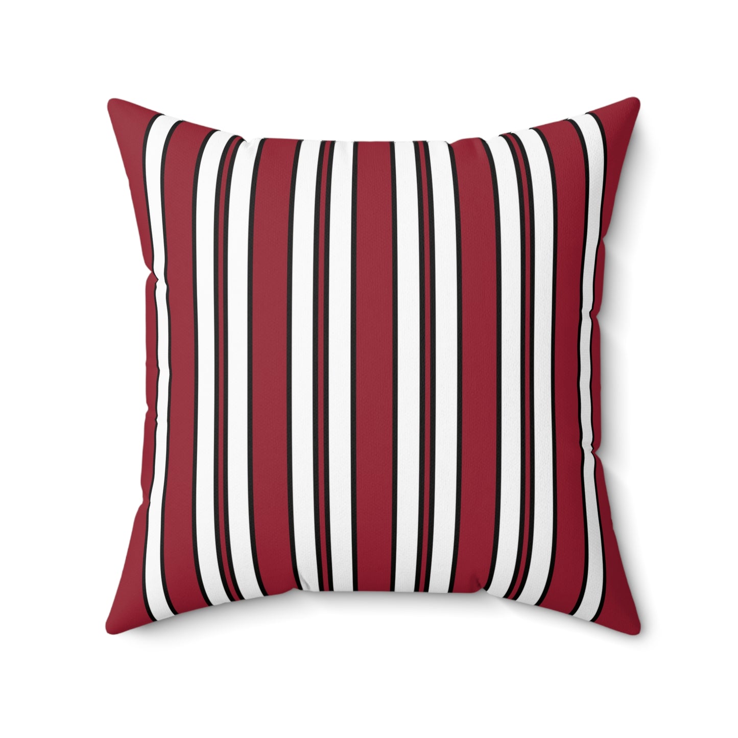 Latvia Retro Stripes Cushion Pillow