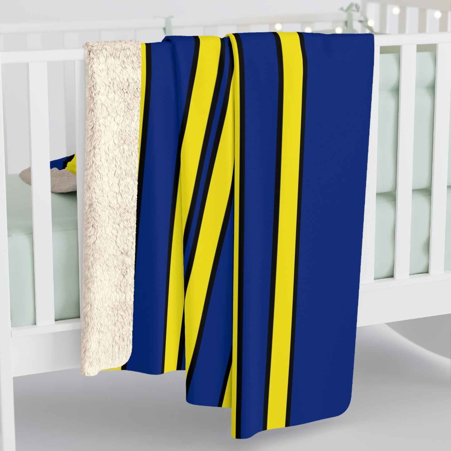 Curacao Retro Stripes Blanket Throw