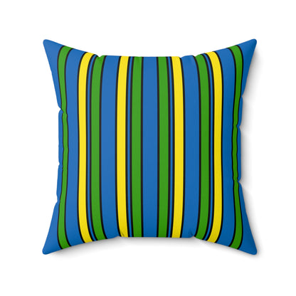 Gabon Retro Stripes Cushion Pillow