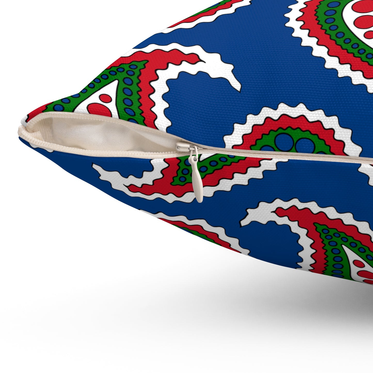 Belize Retro Paisley Cushion Pillow