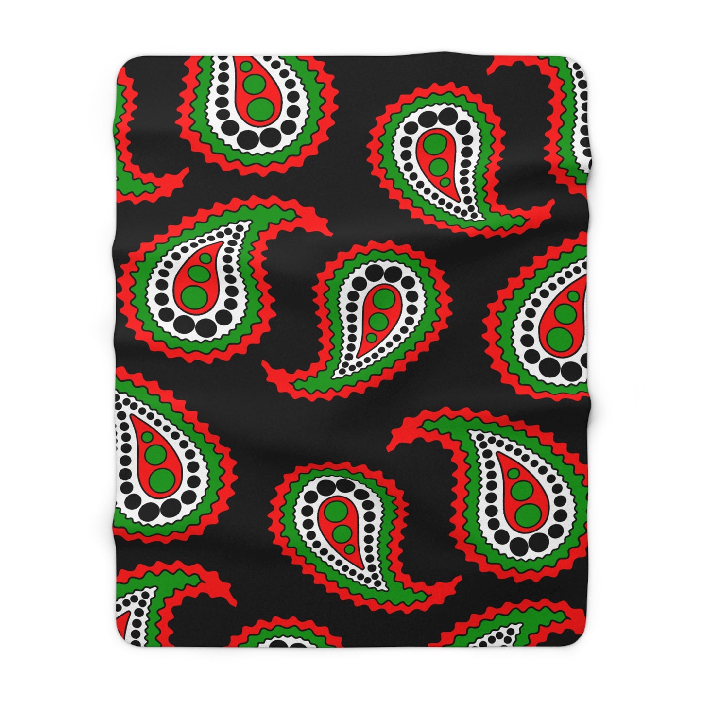 Sudan Retro Paisley Blanket Throw