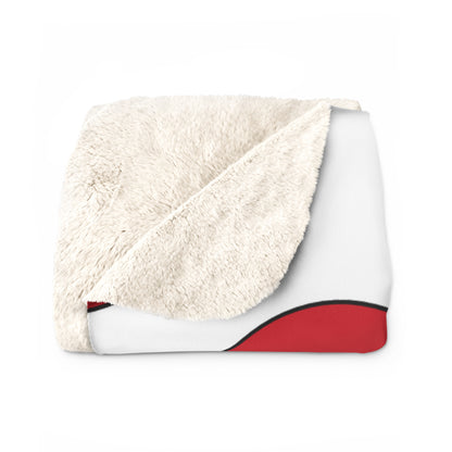 England Retro Polka Dots Blanket Throw