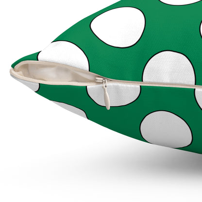 Nigeria Retro Polka Dots Cushion Pillow