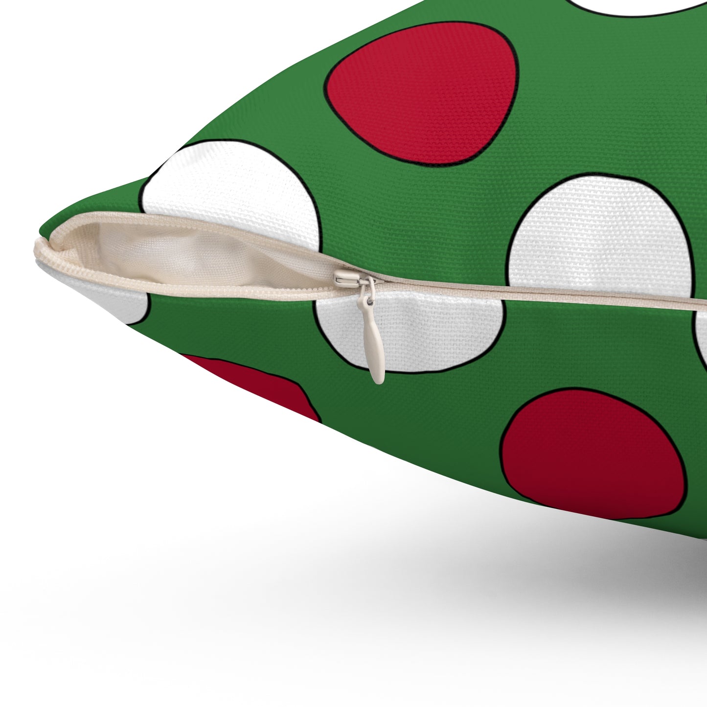 Suriname Retro Polka Dots Cushion Pillow