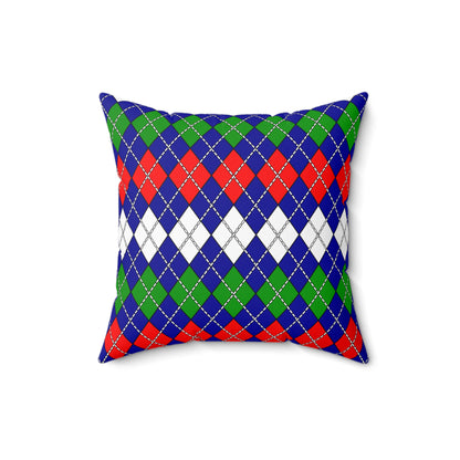 Gambia Retro Argyle Cushion Pillow