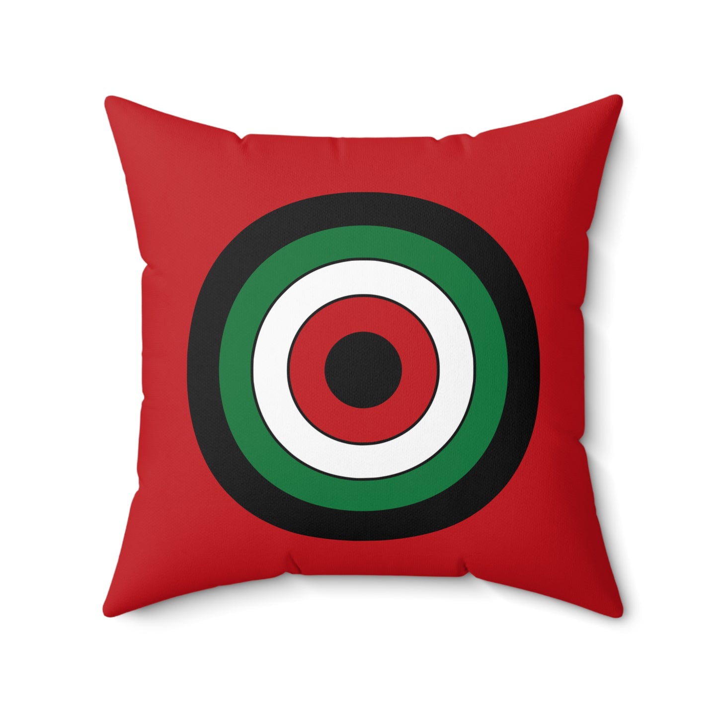 Western Sahara Retro Target Cushion Pillow