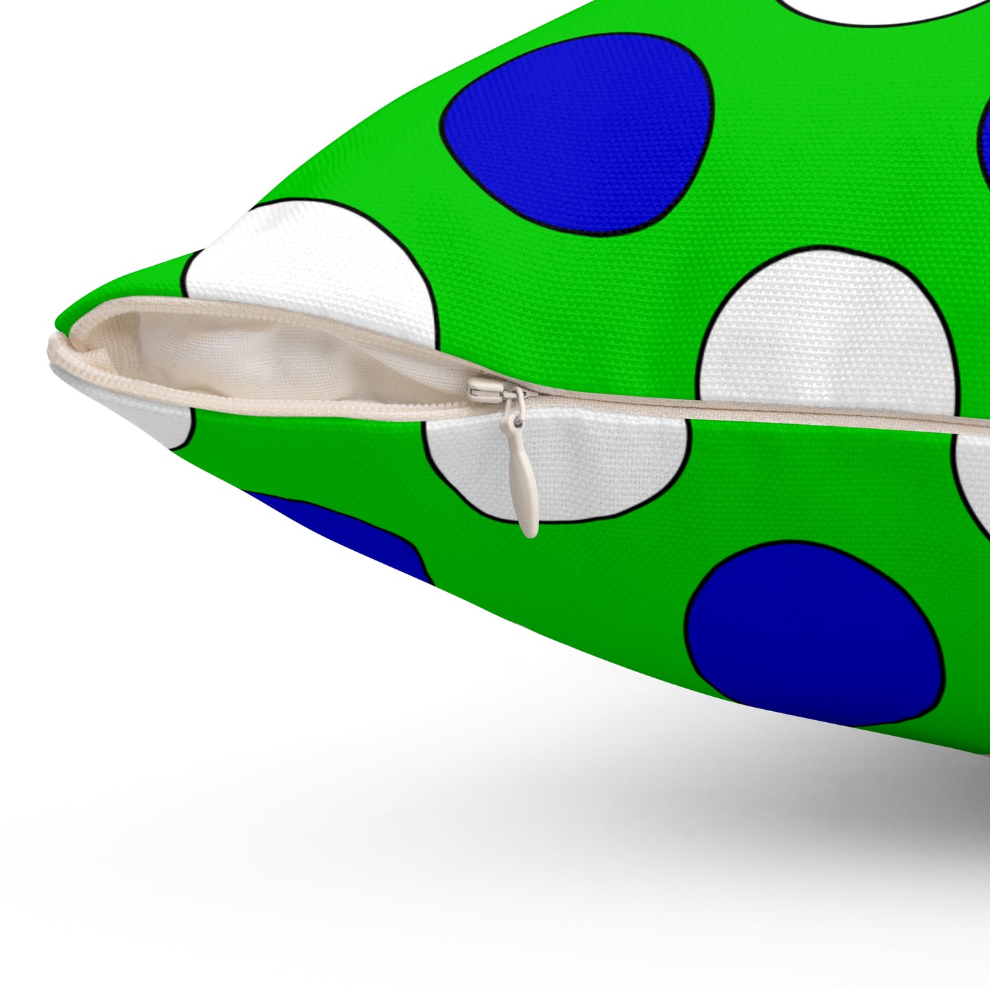 Sierra Leone Retro Polka Dots Cushion Pillow