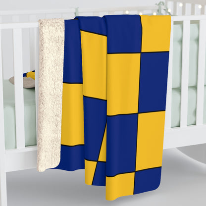 Barbados Retro Check Blanket Throw