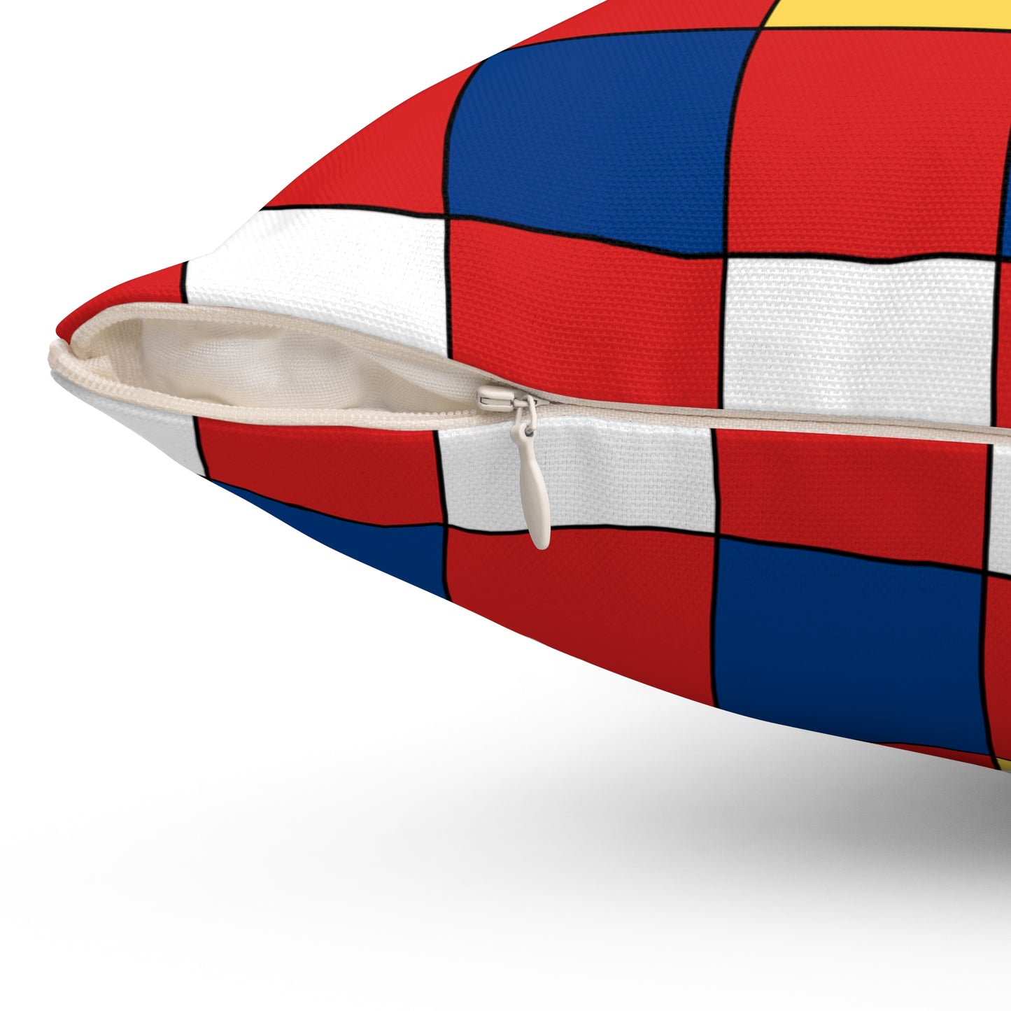 Seychelles Retro Check Cushion Pillow