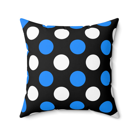 Estonia Retro Polka Dots Cushion Pillow