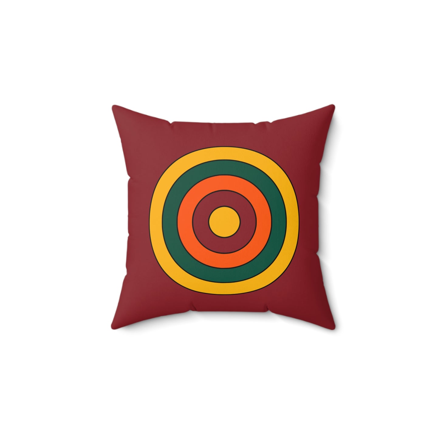 Sri Lanka Retro Target Cushion Pillow