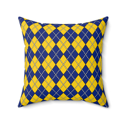 Tokelau Retro Argyle Cushion Pillow