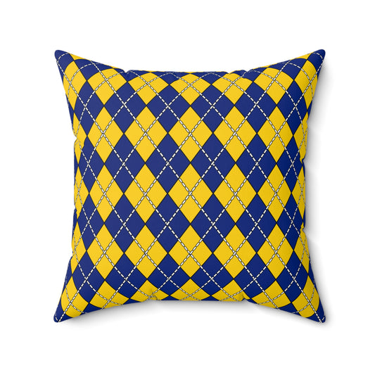 Tokelau Retro Argyle Cushion Pillow