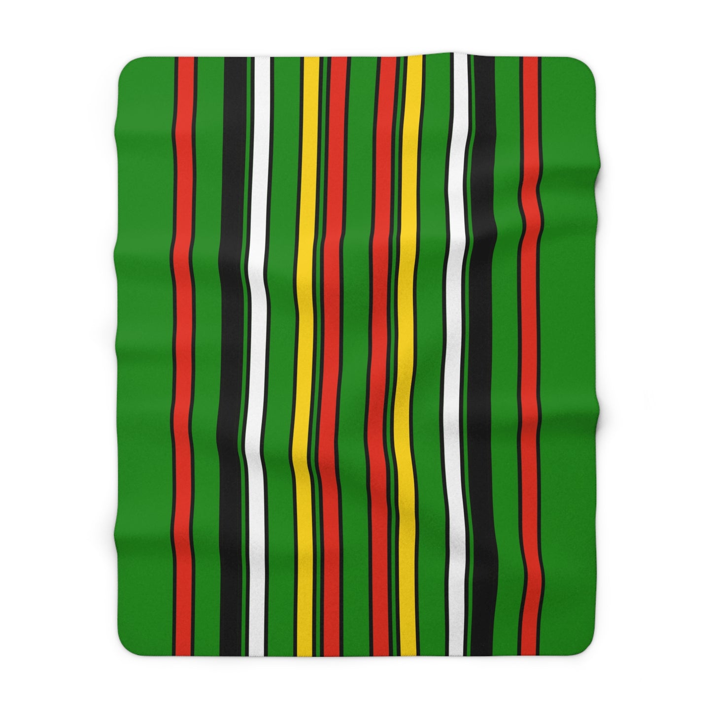 Dominica Retro Stripes Blanket Throw