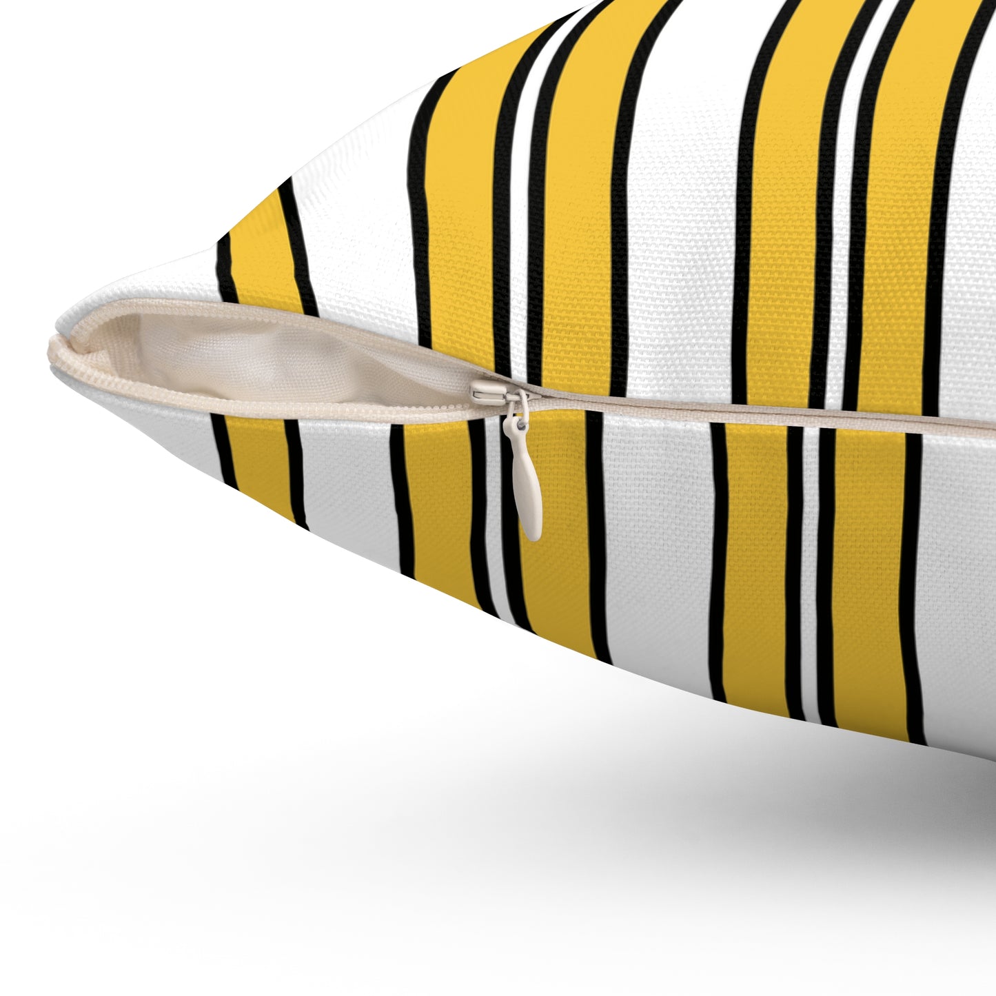 United States Virgin Islands Retro Stripes Cushion Pillow