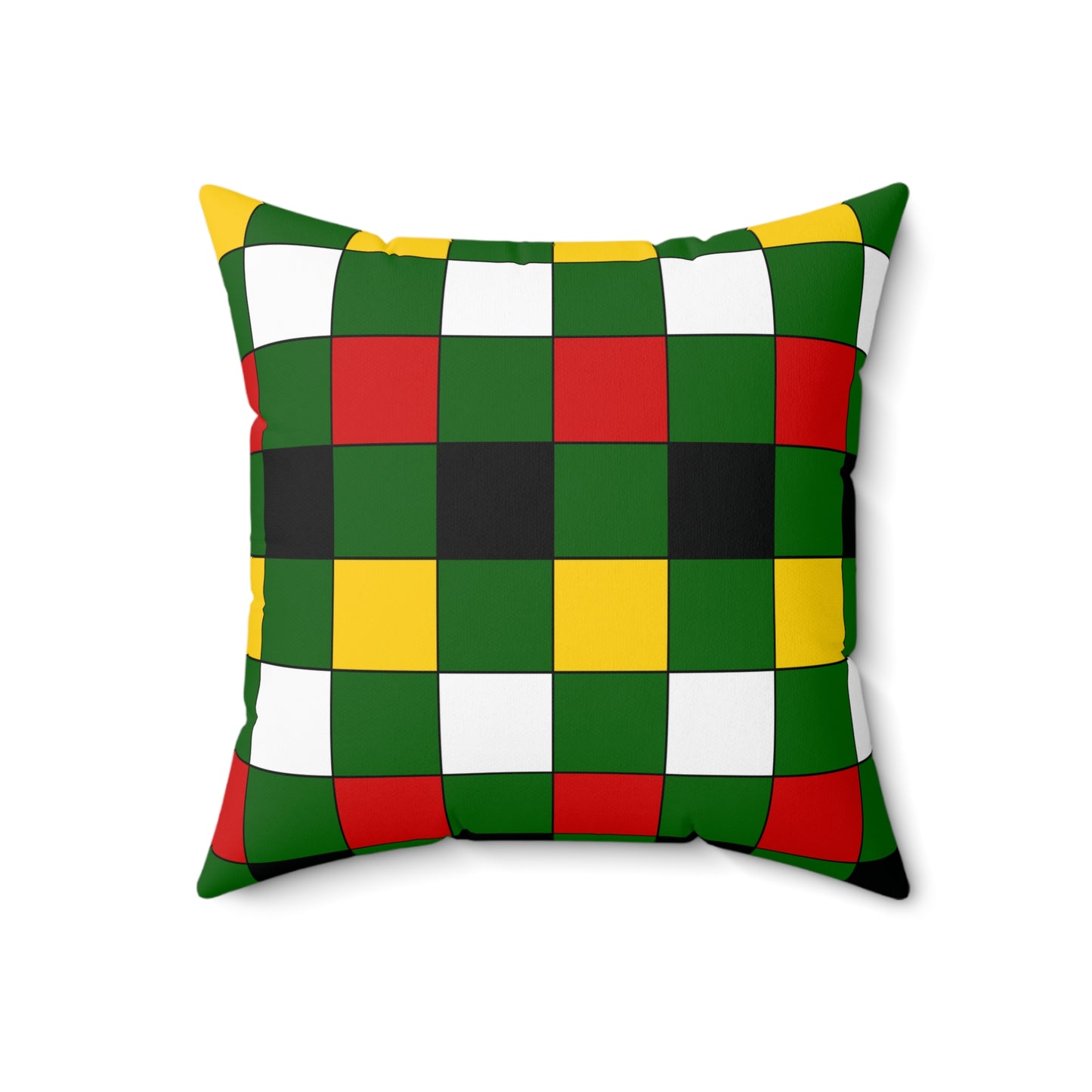 Zimbabwe Retro Check Cushion Pillow