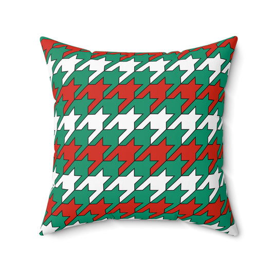 Bulgaria Retro Houndstooth Cushion Pillow