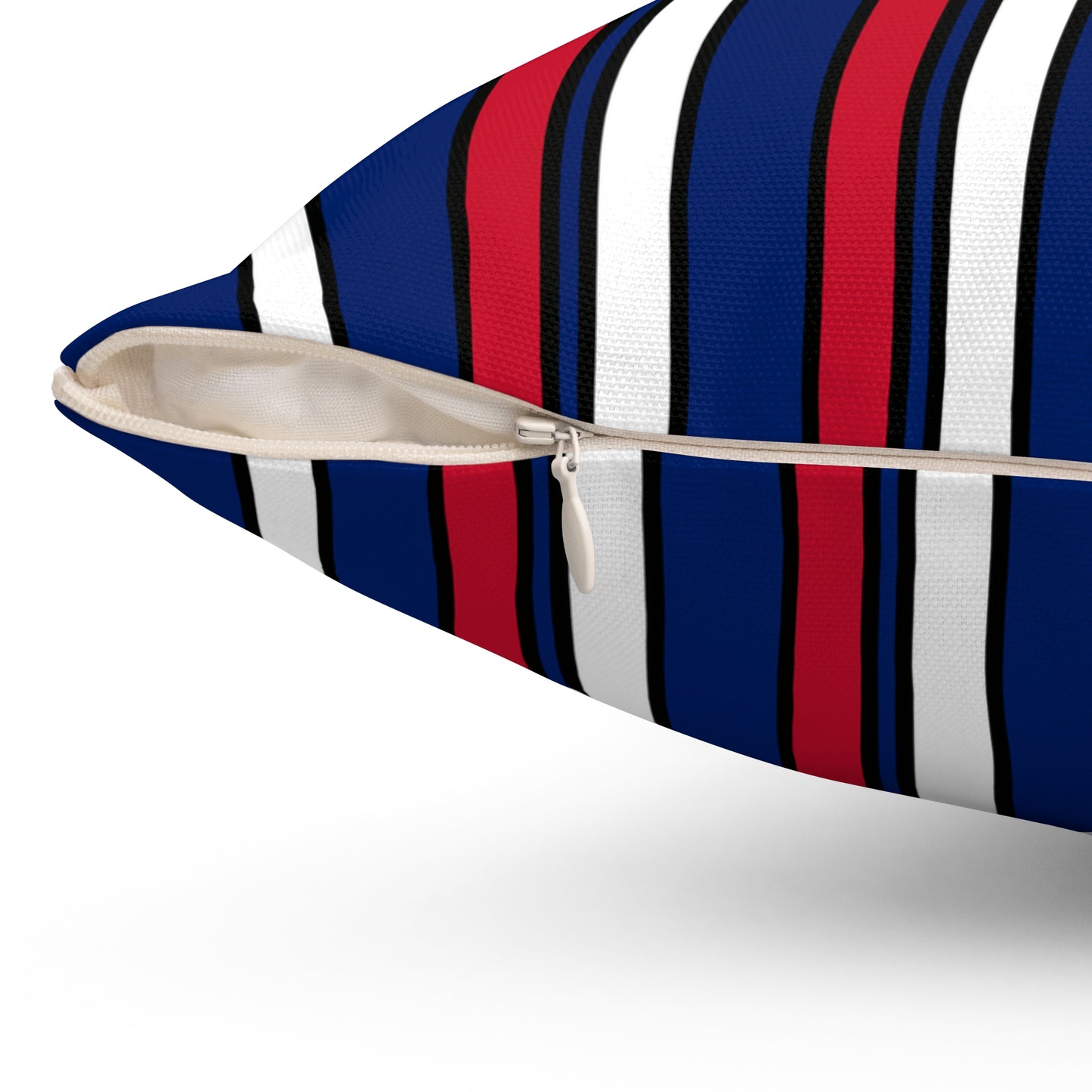 Ascension Island Retro Stripes Cushion Pillow