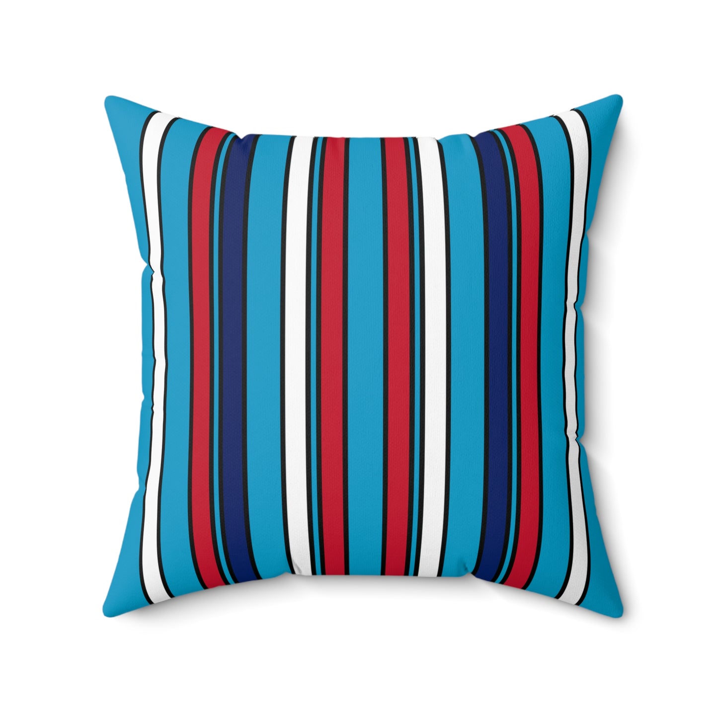 Tuvalu Retro Stripes Cushion Pillow