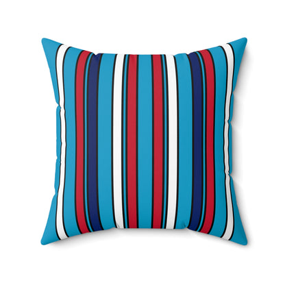 Tuvalu Retro Stripes Cushion Pillow