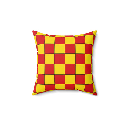Catalonia Retro Check Cushion Pillow