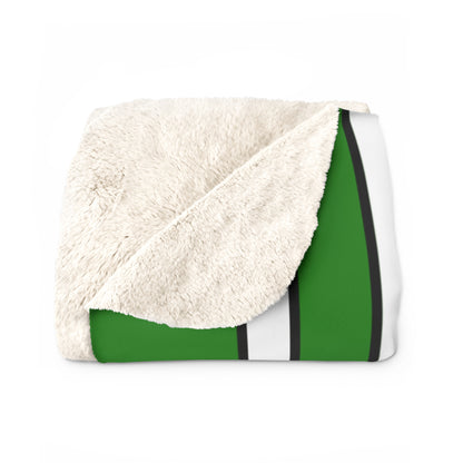 Norfolk Island Retro Stripes Blanket Throw
