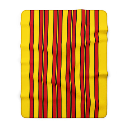 Catalonia Retro Stripes Blanket Throw