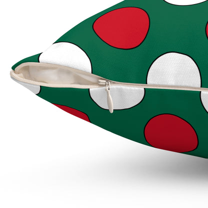 Mexico Retro Polka Dots Cushion Pillow