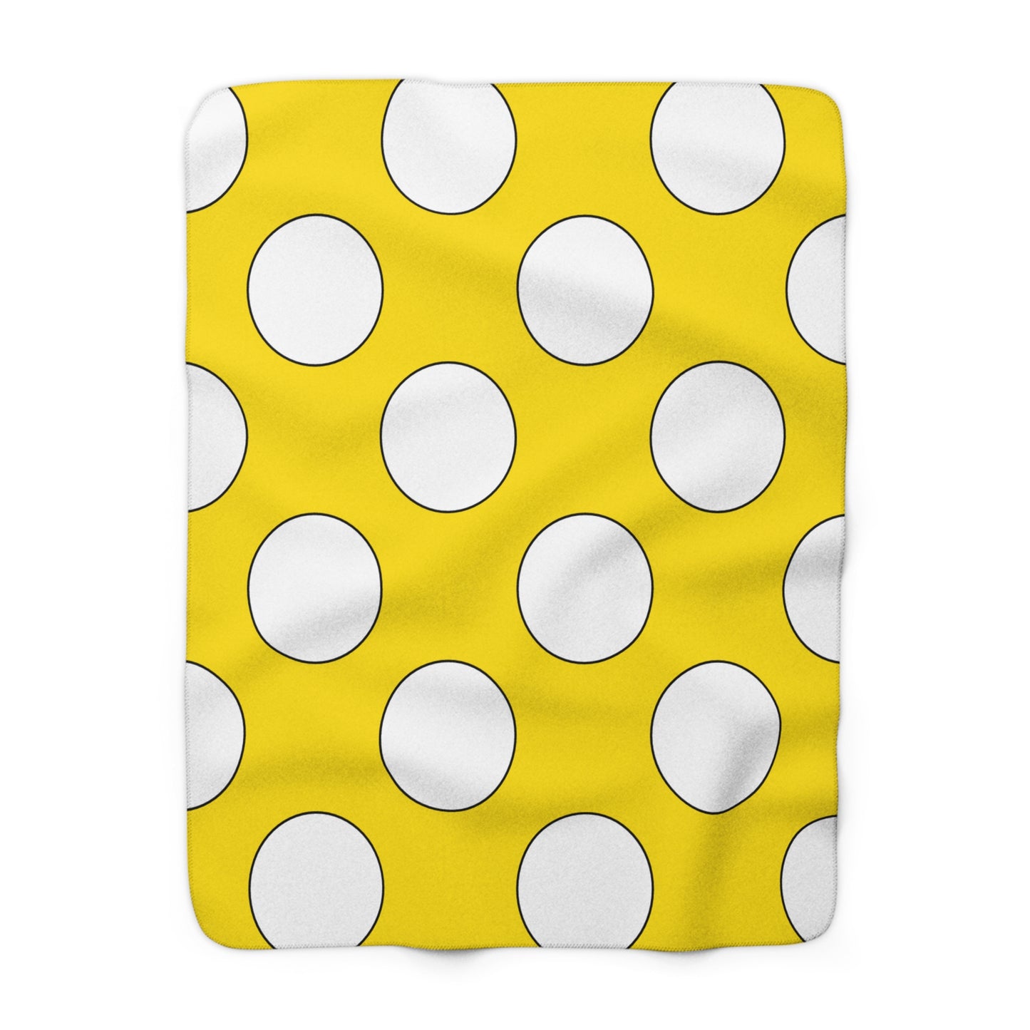 Vatican City Retro Polka Dots Blanket Throw