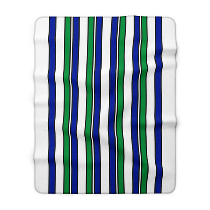 Lesotho Retro Stripes Blanket Throw