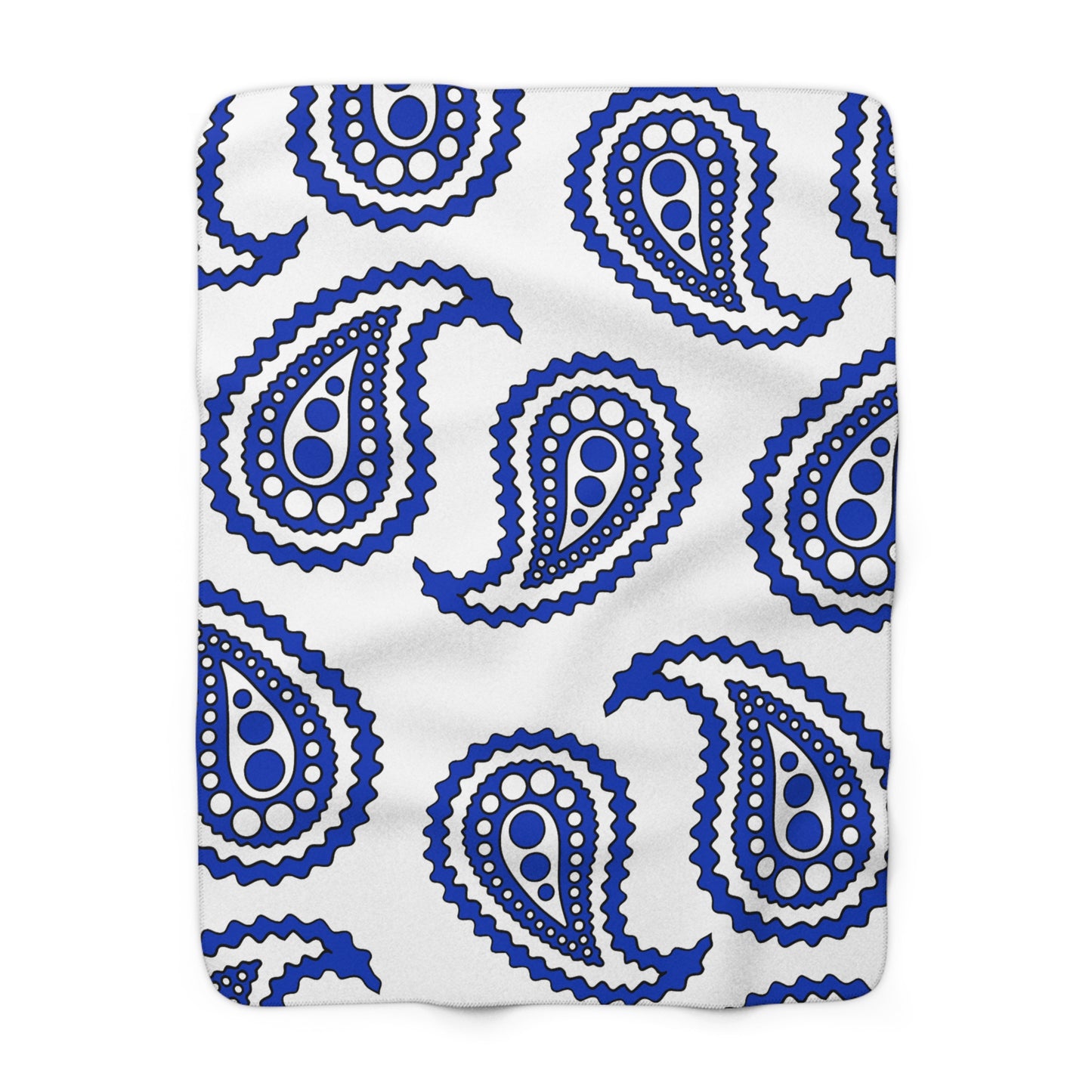 Israel Retro Paisley Blanket Throw