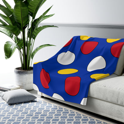 Philippines Retro Polka Dots Blanket Throw