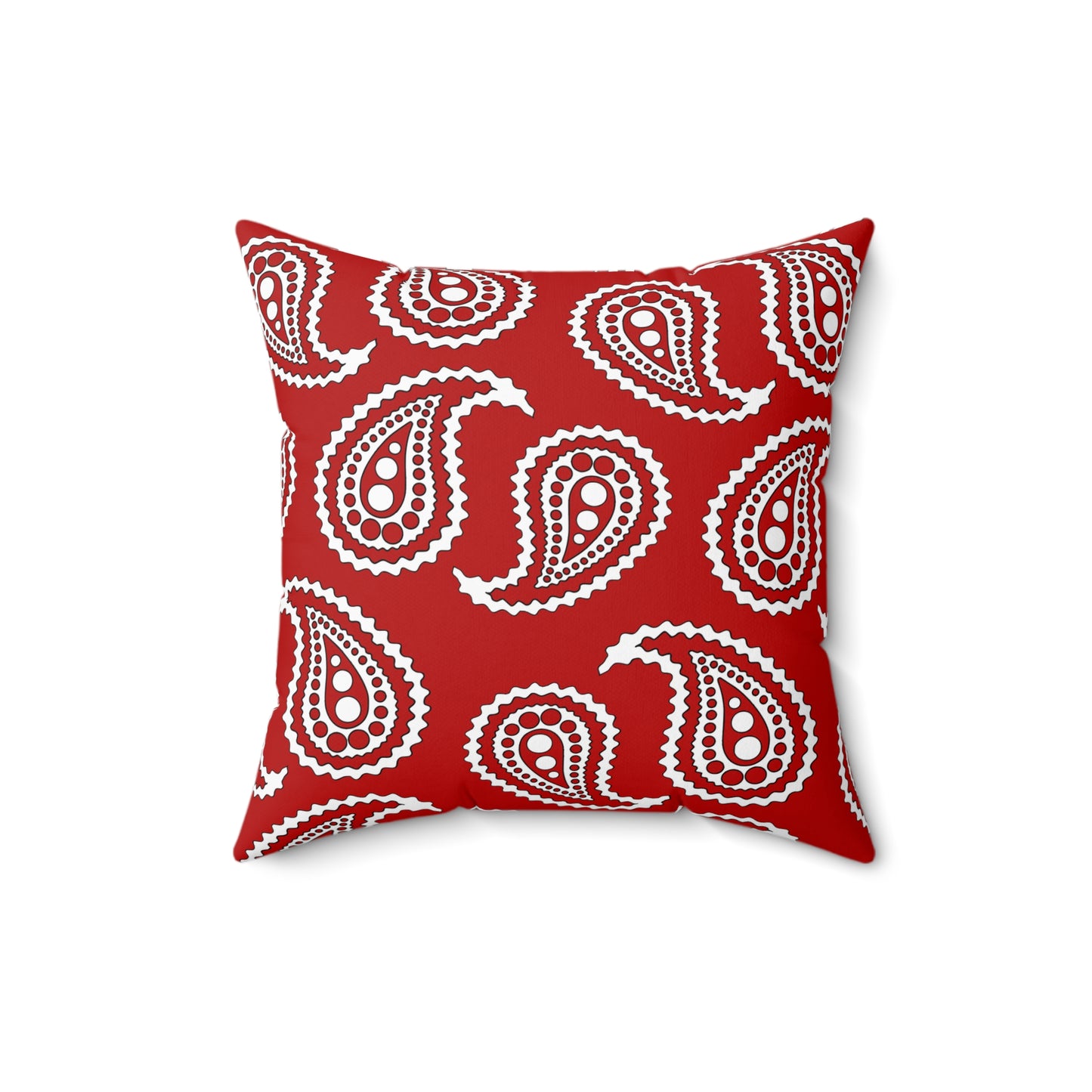 Isle Of Man Retro Paisley Cushion Pillow