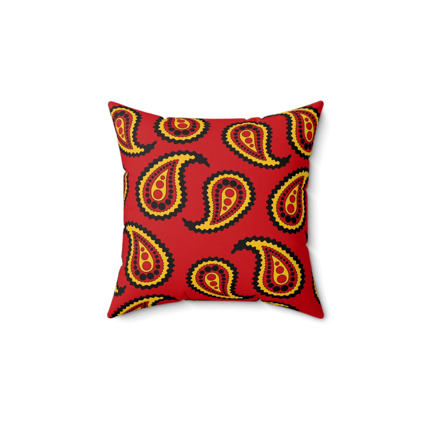 Timor Leste Retro Paisley Cushion Pillow