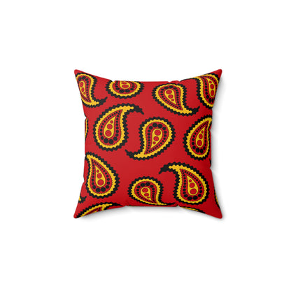Timor Leste Retro Paisley Cushion Pillow
