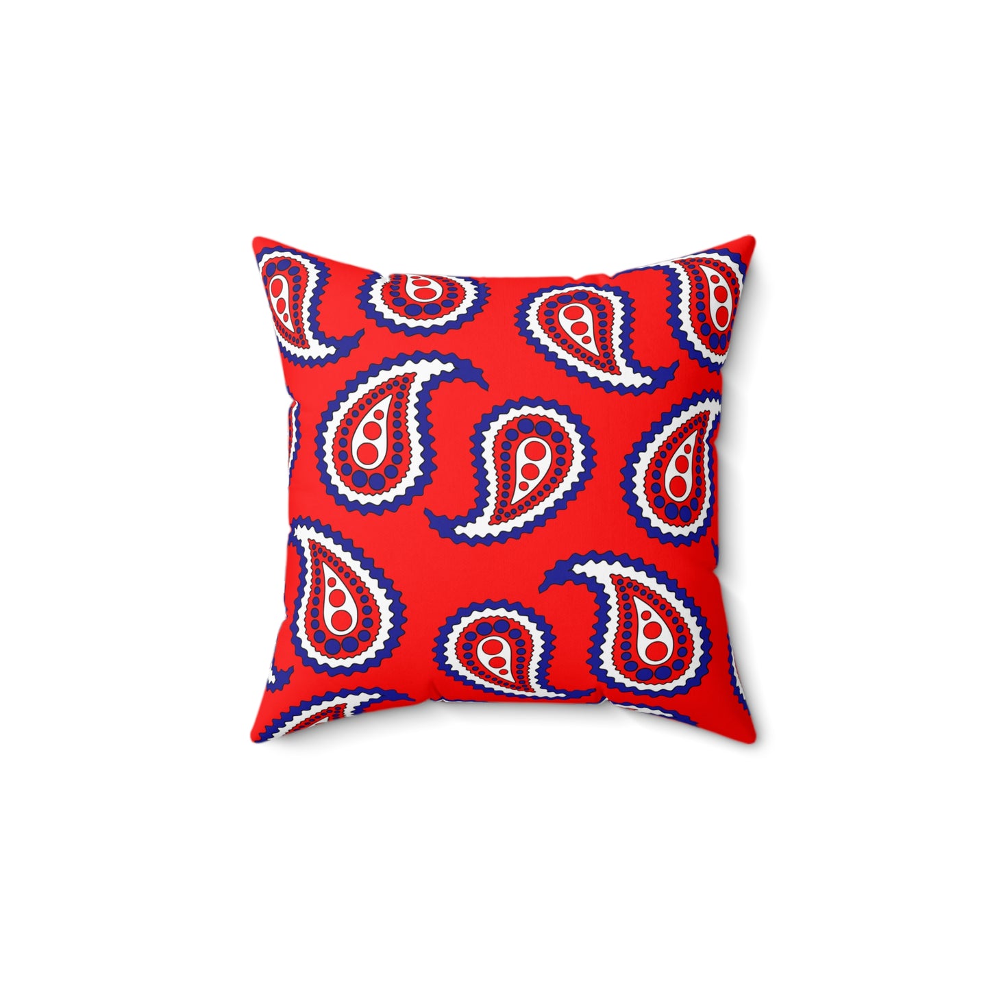 Croatia Retro Paisley Cushion Pillow