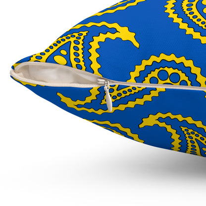 Ukraine Retro Paisley Cushion Pillow